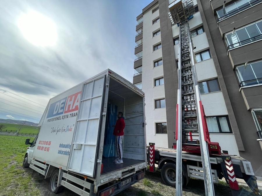 Ankara Asansörlü Ev Eşyası Taşıma Hizmeti